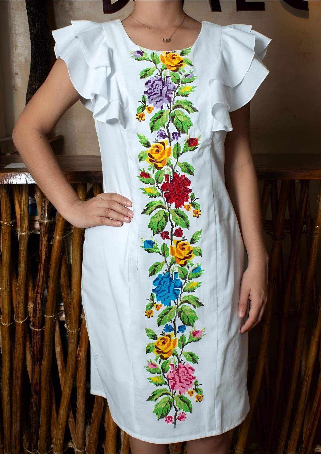 Vestido de Lino "Primavera Eterna"