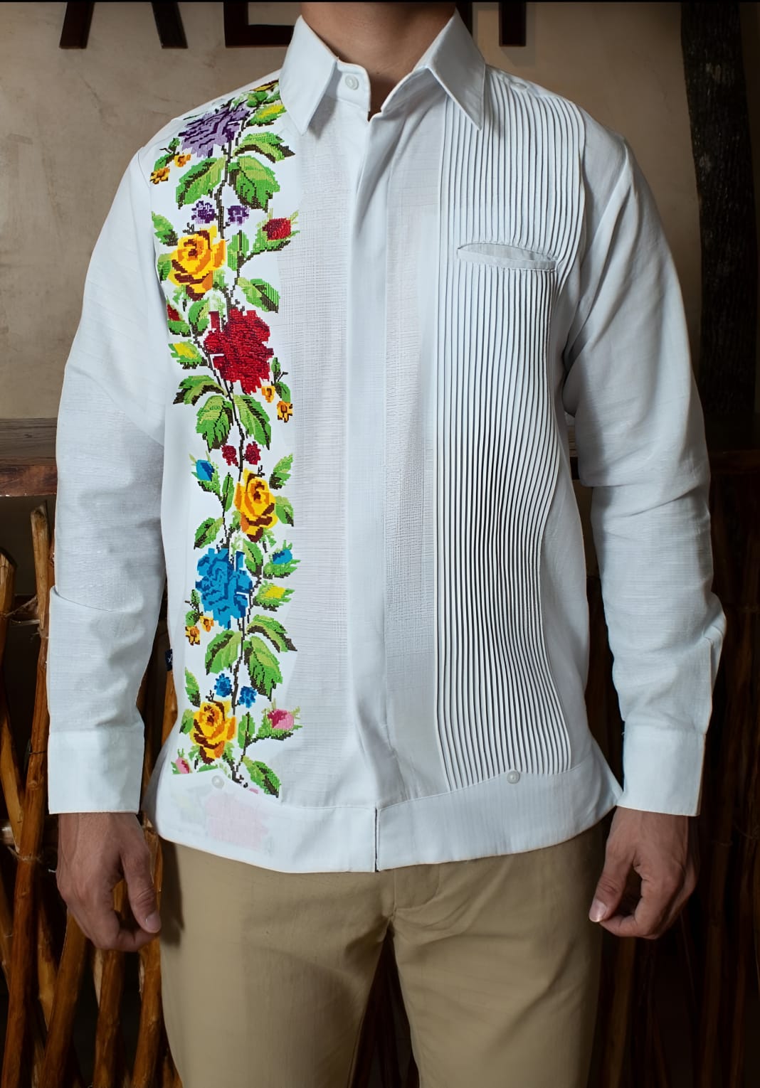 Guayabera “Primavera Eterna“