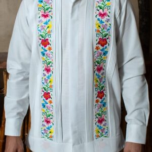 Guayabera “Jardín del Mayab“