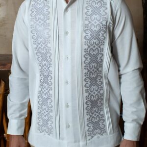 Guayabera “Tulum Silver“
