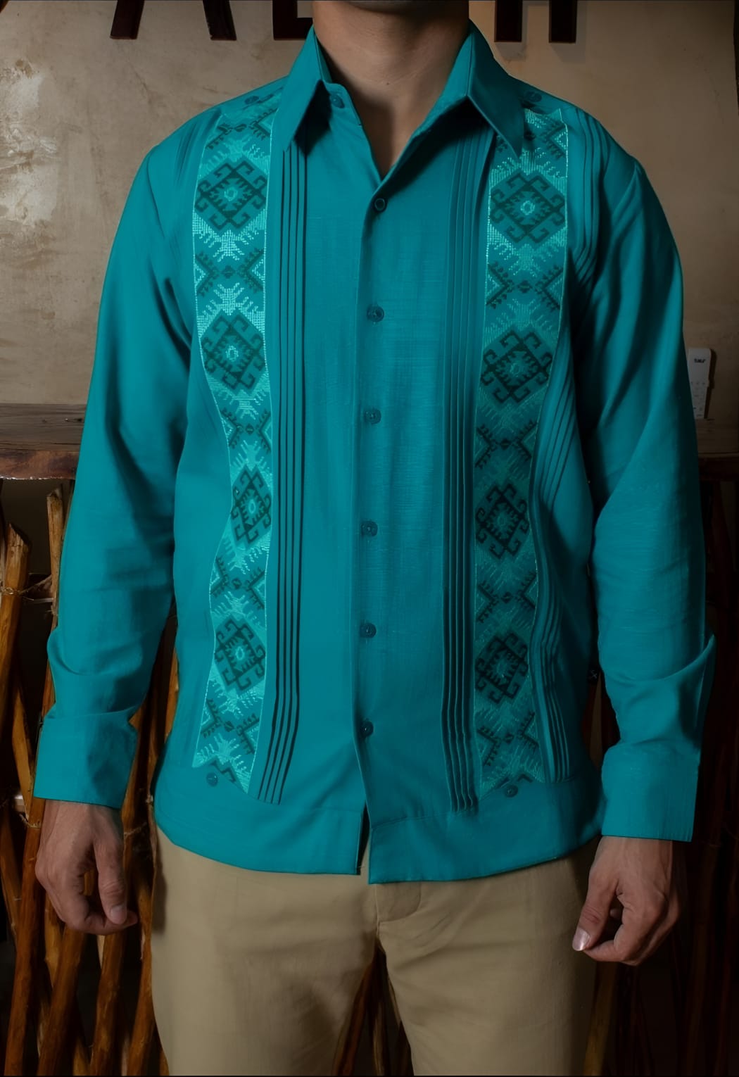 Guayabera “Esmeralda del Mayab”