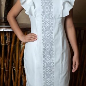 Vestido de Lino "Mérida Silver"